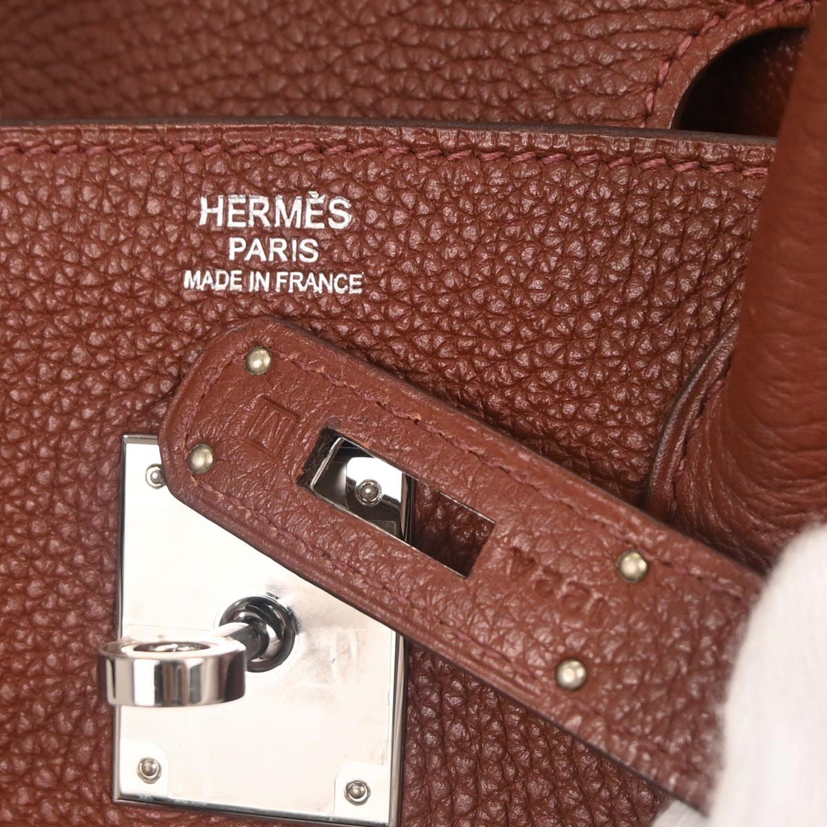 Hermes Sienne Togo Birkin 30 Handbag