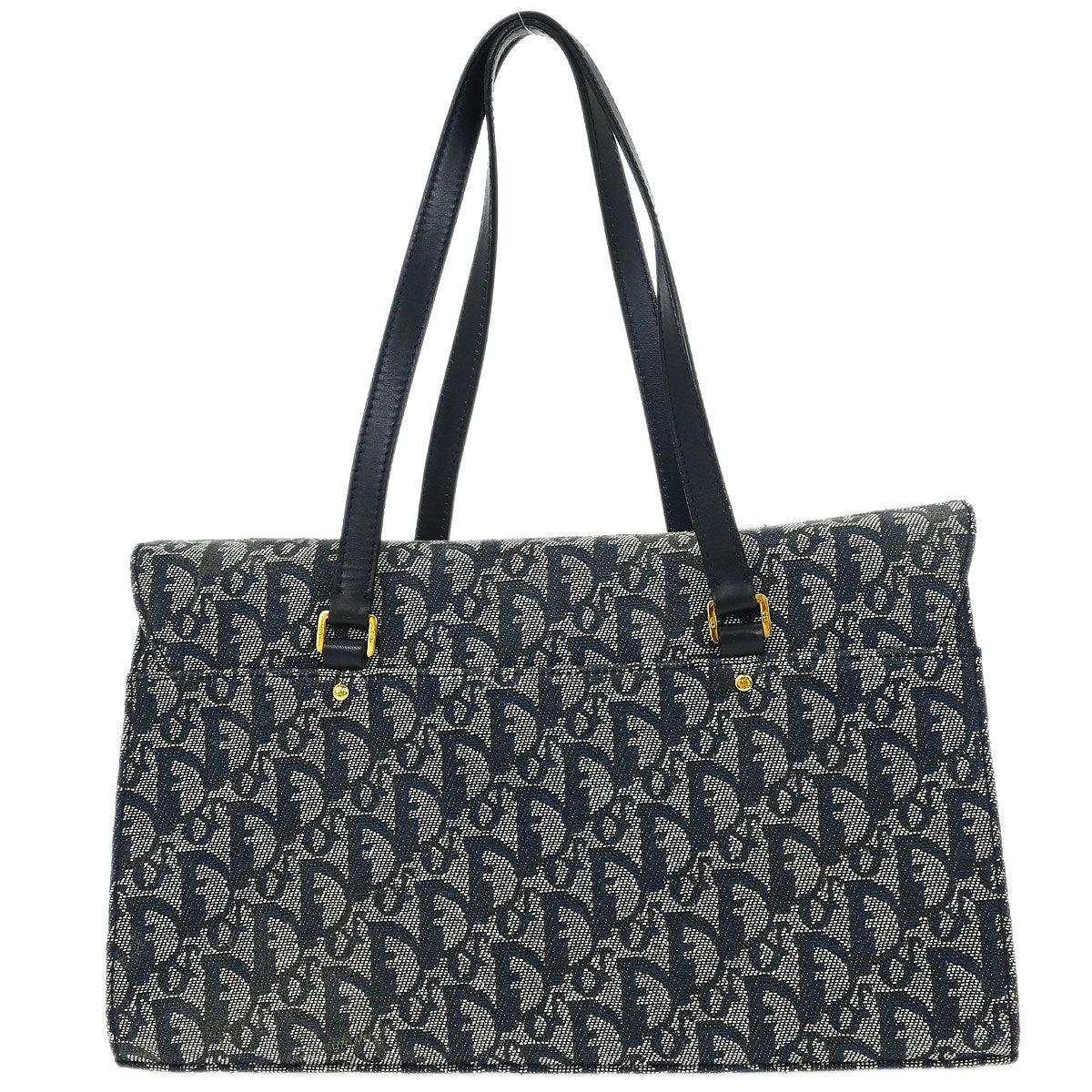 Christian Dior Navy Trotter Handbag