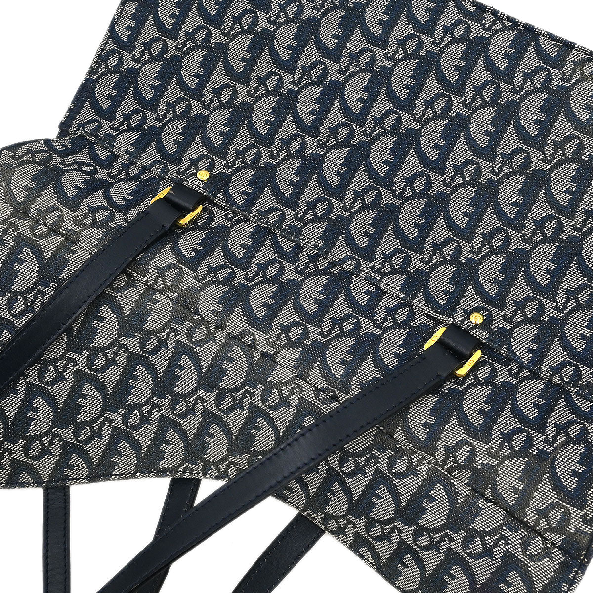 Christian Dior Navy Trotter Handbag