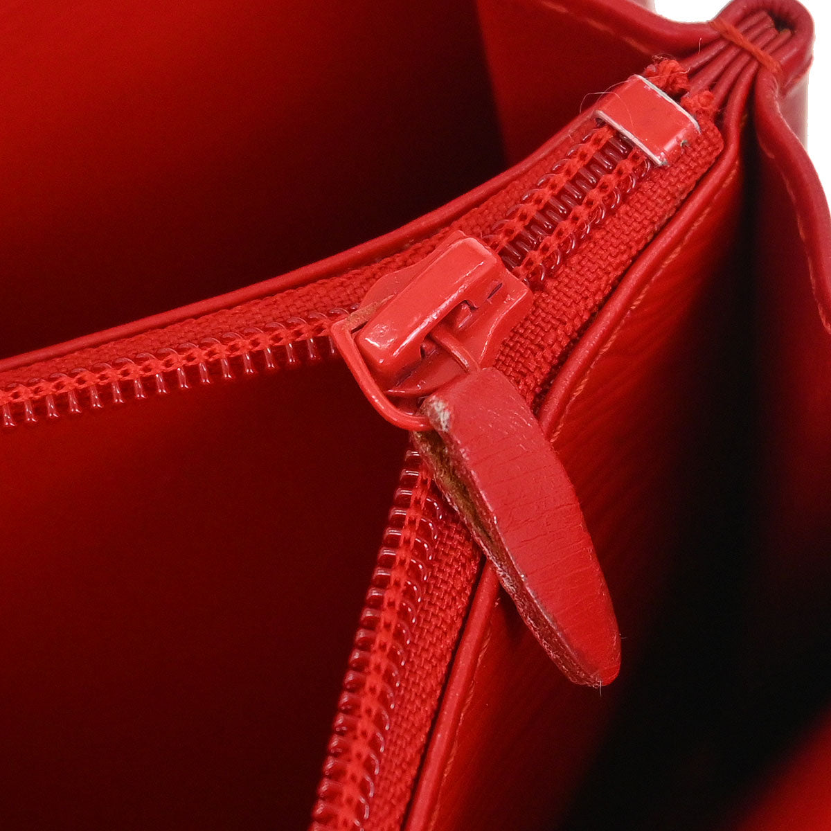 Louis Vuitton Red Opera Aegean Clutch Handbag M63967