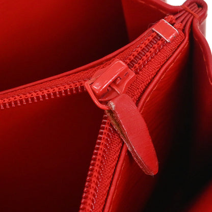 Louis Vuitton Red Opera Aegean Clutch Handbag M63967