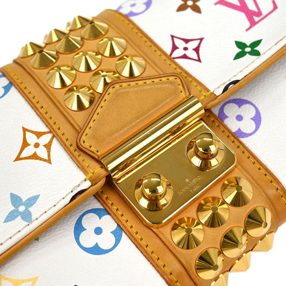 Louis Vuitton White Multicolor Pochette Courtney Clutch Bag M45639