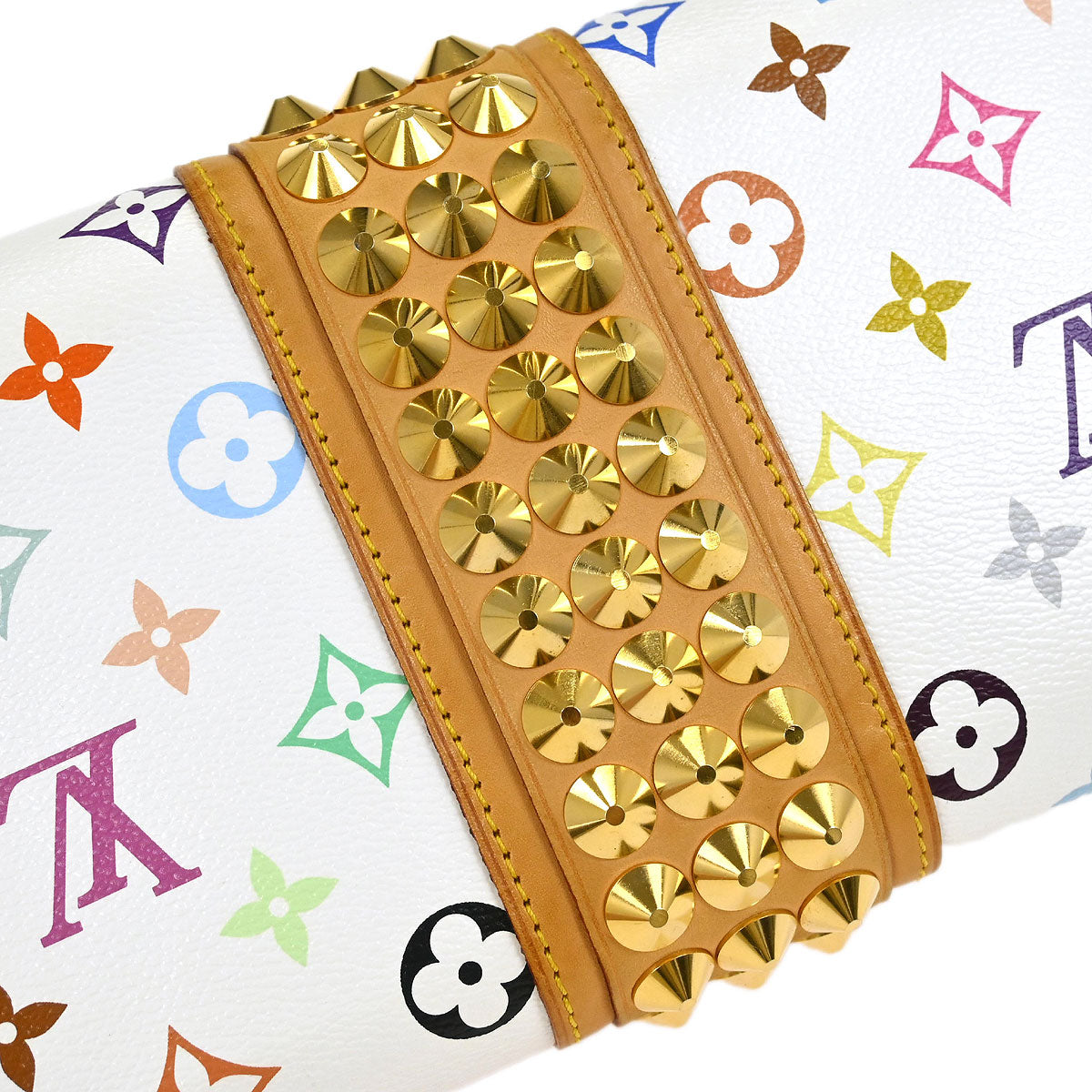 Louis Vuitton White Multicolor Pochette Courtney Clutch Bag M45639