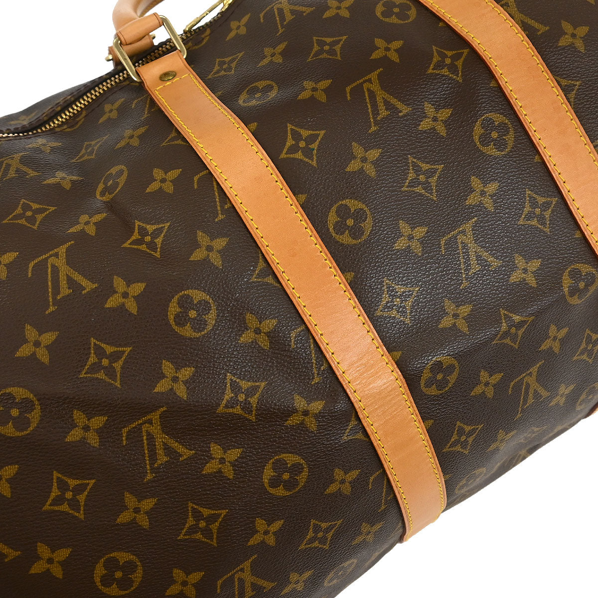 Louis Vuitton Monogram Keepall Bandouliere 55 Duffle Bag M41414