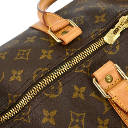 Louis Vuitton Monogram Keepall Bandouliere 55 Duffle Bag M41414