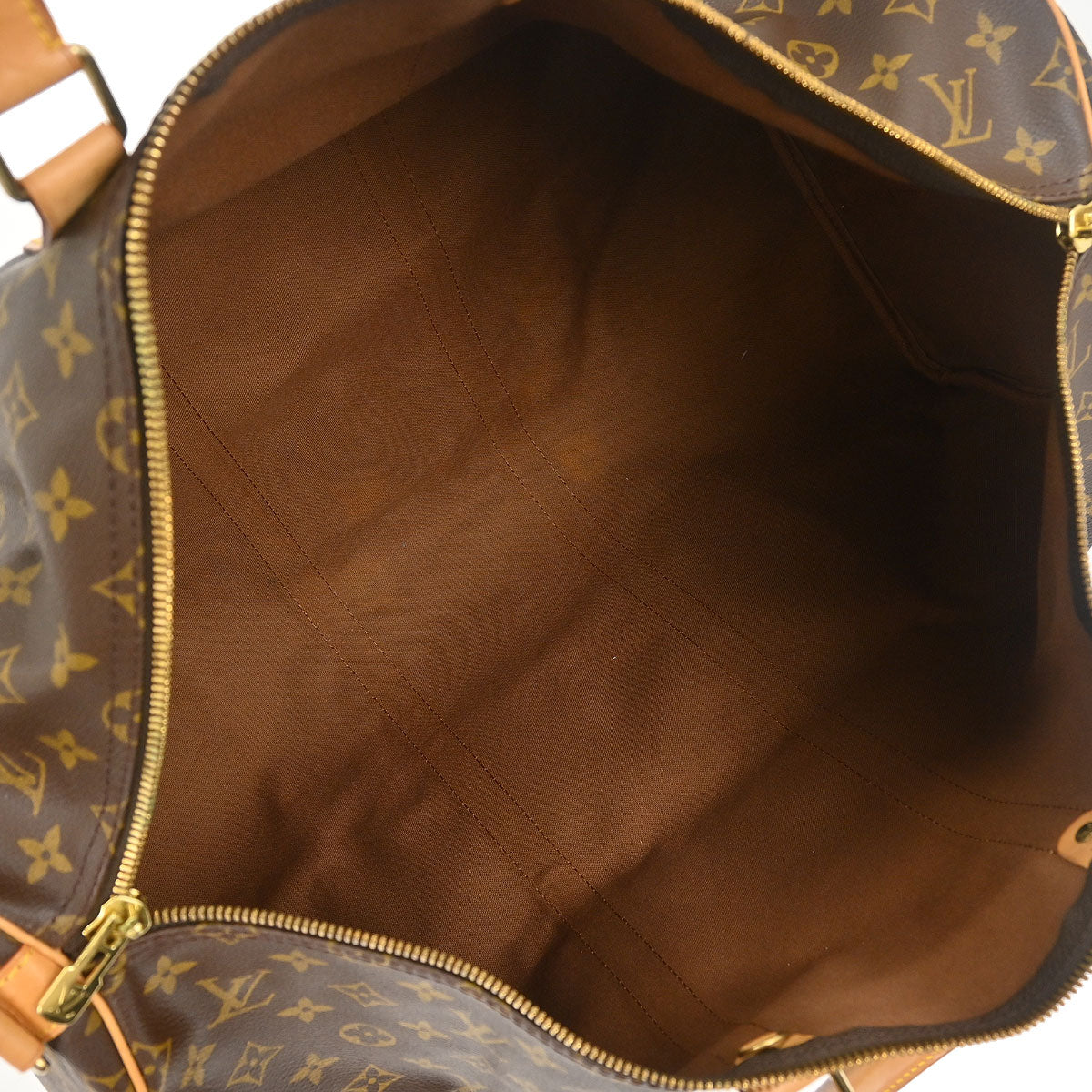 Louis Vuitton Monogram Keepall Bandouliere 55 Duffle Bag M41414