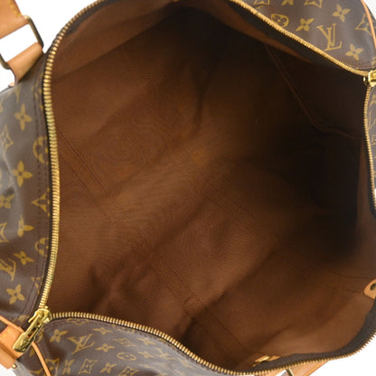 Louis Vuitton Monogram Keepall Bandouliere 55 Duffle Bag M41414