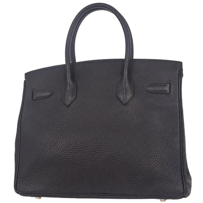 Hermes Dark Navy Togo Birkin 30 Handbag