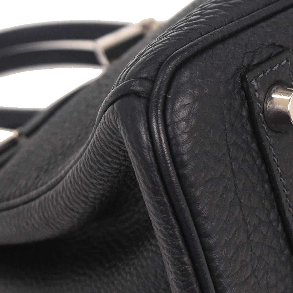 Hermes Dark Navy Togo Birkin 30 Handbag