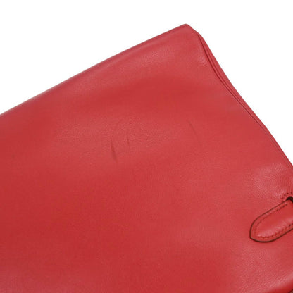 Hermes Rouge Vif Gulliver Kelly 32 Retourne 2way Shoulder Handbag