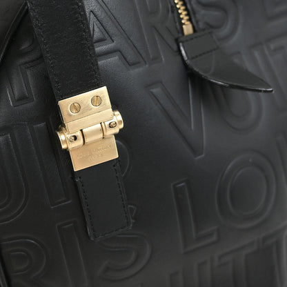 Louis Vuitton 2008 Black Leather Paris Pool Speedy Cube M95816