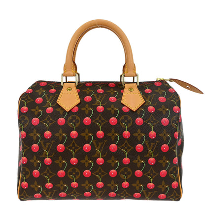 Louis Vuitton Monogram Cherry Speedy 25 Handbag M95009