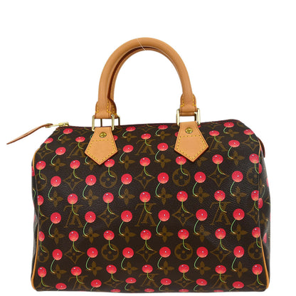 Louis Vuitton Monogram Cherry Speedy 25 Handbag M95009