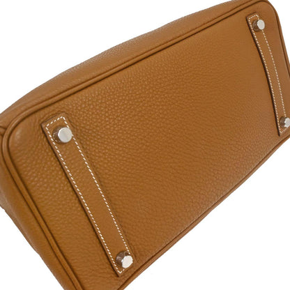 Hermes Gold Togo Birkin 30 Handbag