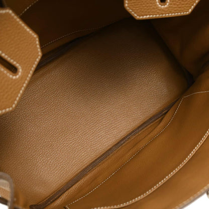 Hermes Gold Togo Birkin 30 Handbag