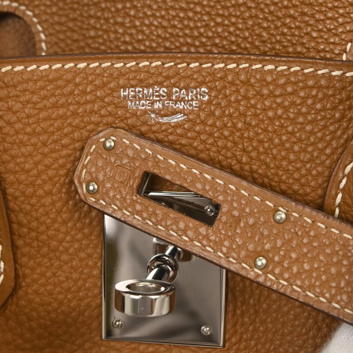 Hermes Gold Togo Birkin 30 Handbag
