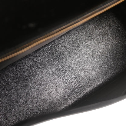 Hermes Black Box Calf Kelly 32 Retourne Handbag