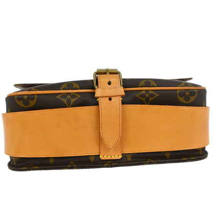 Louis Vuitton Monogram Cartouchiere MM Shoulder Bag M51253