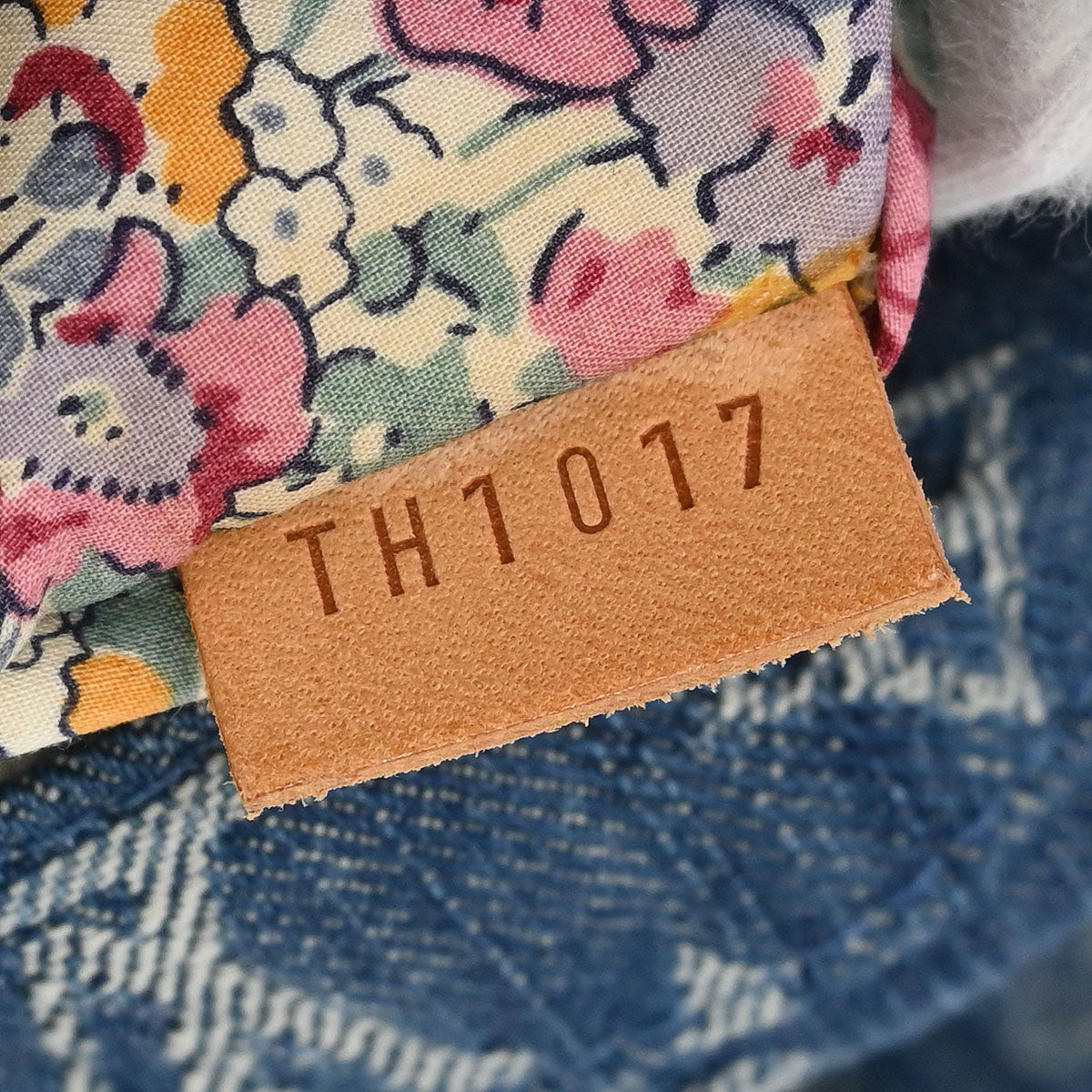 Louis Vuitton Monogram Denim Patchwork Postie 2way Handbag M95374