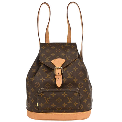 Louis Vuitton Monogram Montsouris MM Backpack M51136