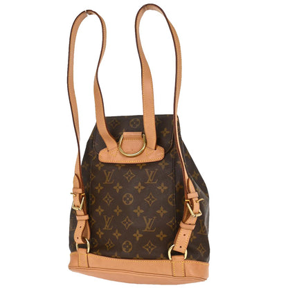 Louis Vuitton Monogram Montsouris MM Backpack M51136