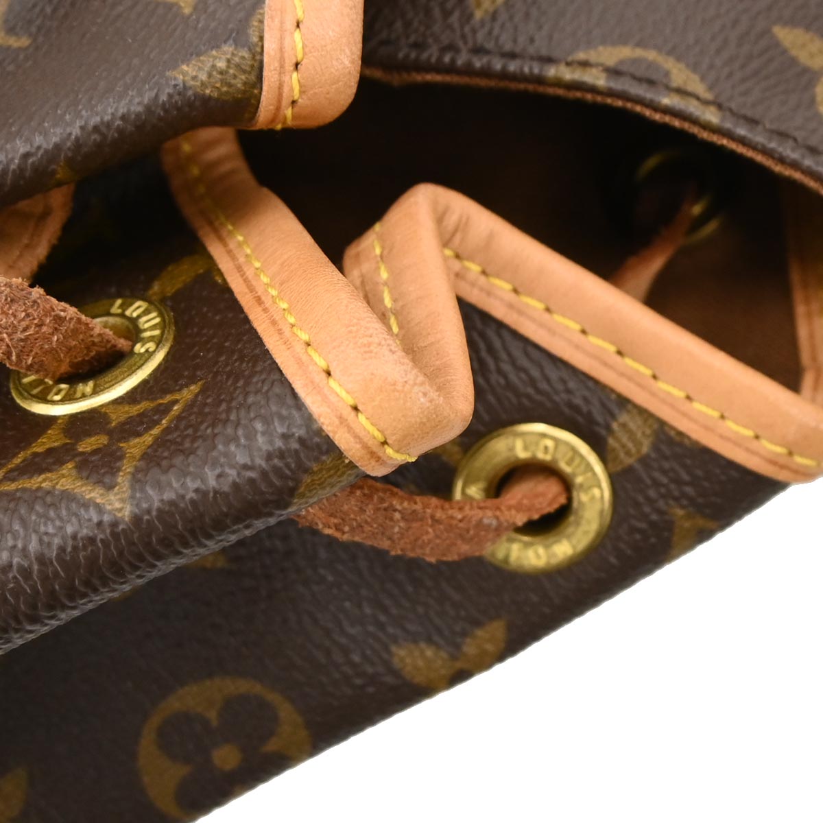 Louis Vuitton Monogram Montsouris MM Backpack M51136