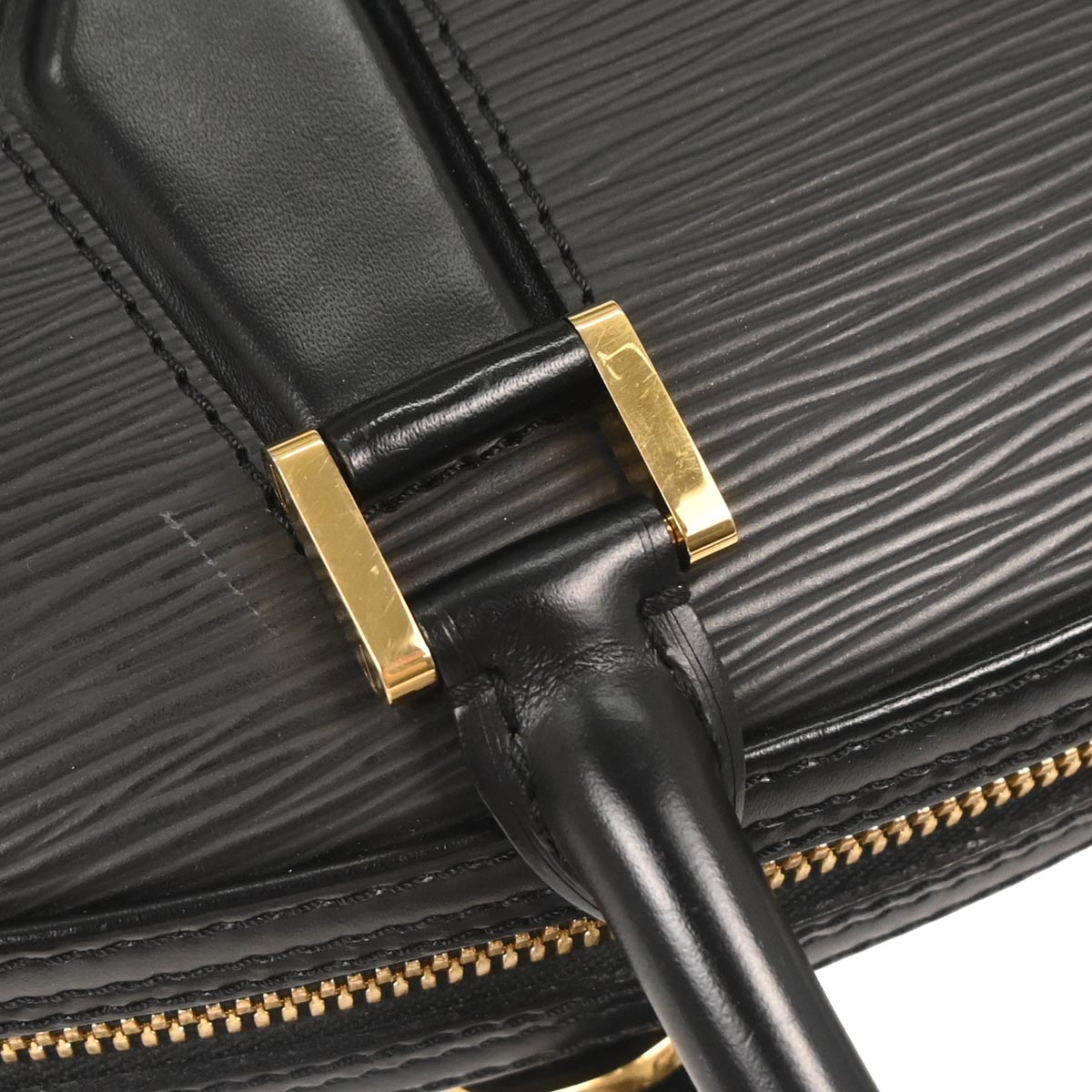 Louis Vuitton Black Epi Jasmin Handbag M52082