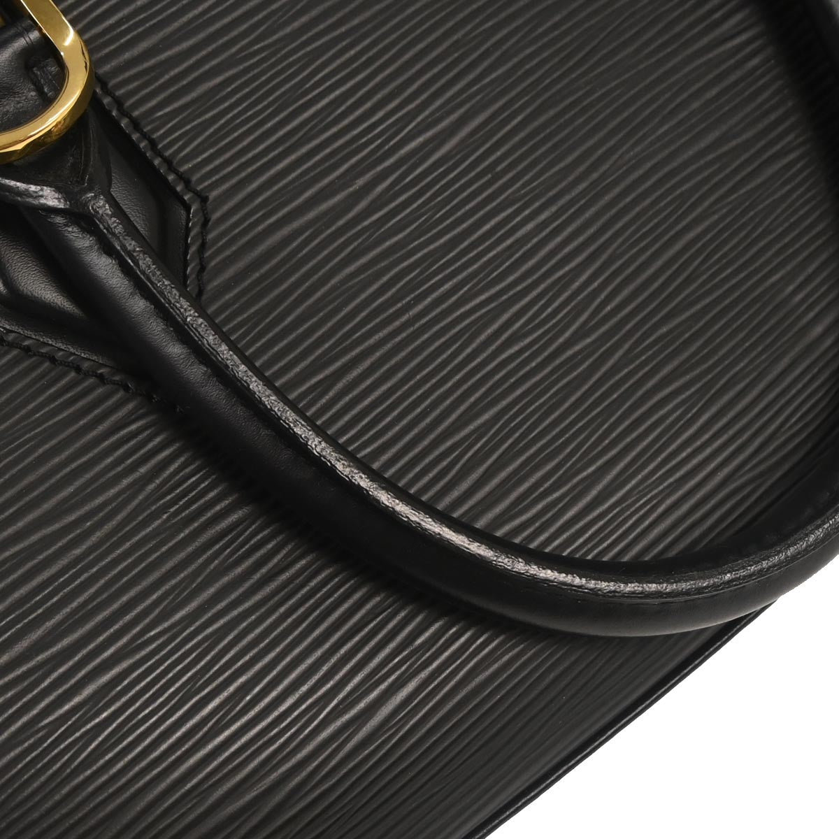 Louis Vuitton Black Epi Jasmin Handbag M52082