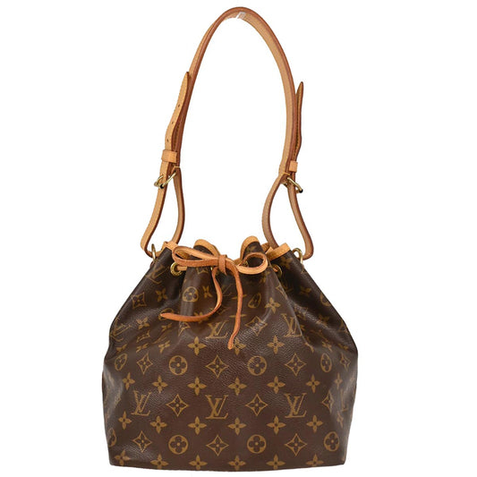 Louis Vuitton Monogram Petite Noe Drawstring Shoulder Bag M42226