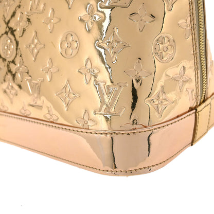 Louis Vuitton Gold Monogram Miroir Alma GM Handbag M95274