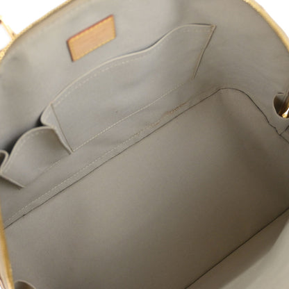 Louis Vuitton Gold Monogram Miroir Alma GM Handbag M95274