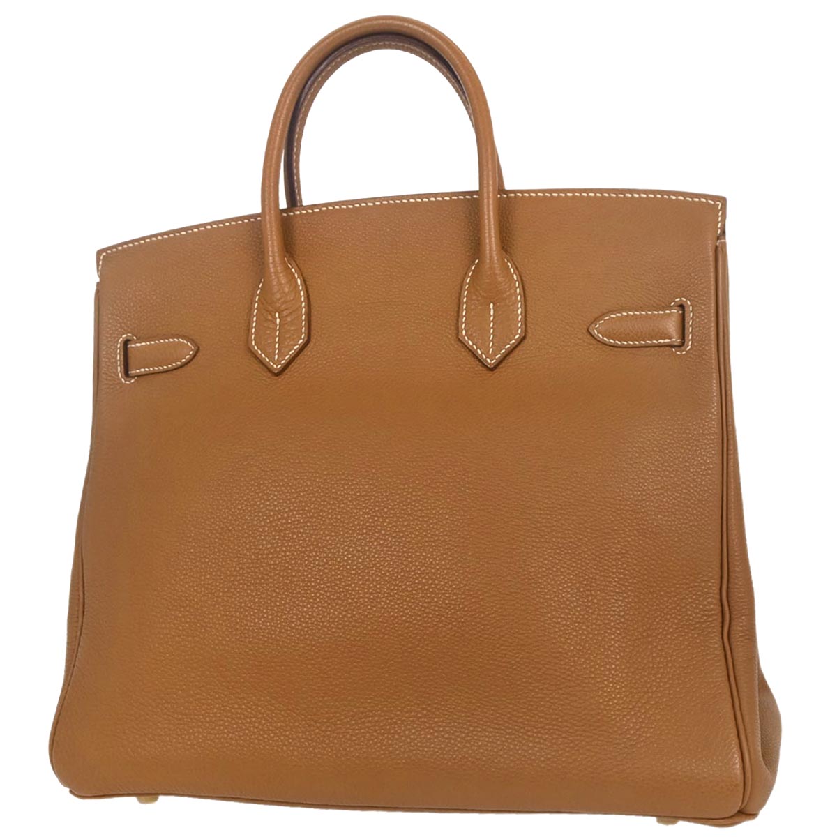 Hermes Gold Togo Haut a Courroies 32 Handbag
