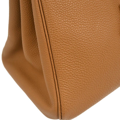 Hermes Gold Togo Haut a Courroies 32 Handbag