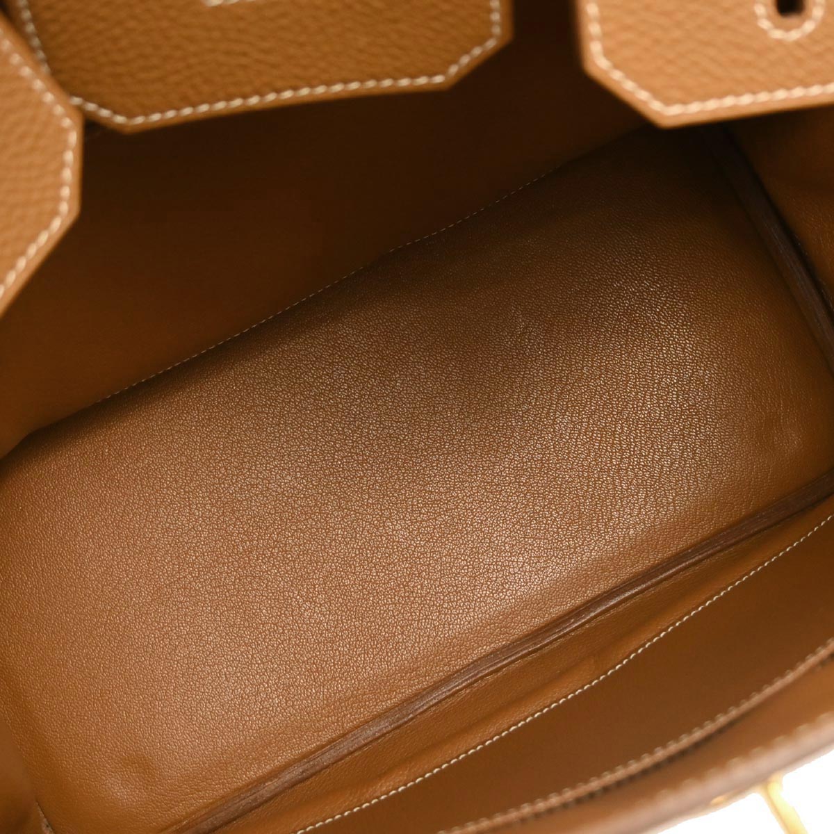 Hermes Gold Togo Haut a Courroies 32 Handbag