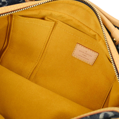 Louis Vuitton Blue Denim Porte Epol Raye MM Shoulder Bag M95334