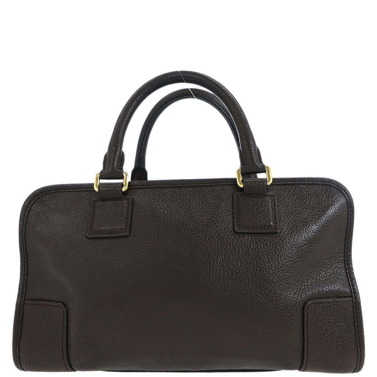 Loewe Brown Leather Amazona 28 Handbag