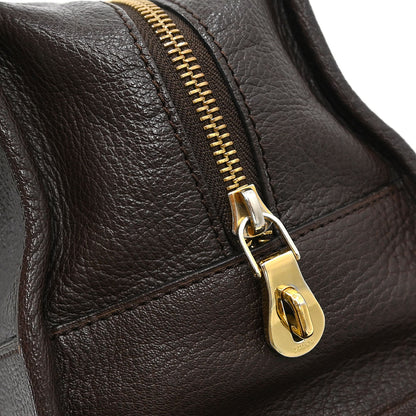 Loewe Brown Leather Amazona 28 Handbag