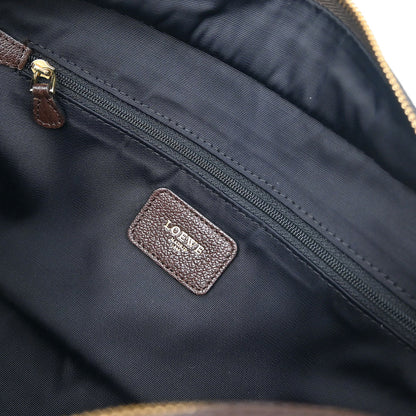 Loewe Brown Leather Amazona 28 Handbag