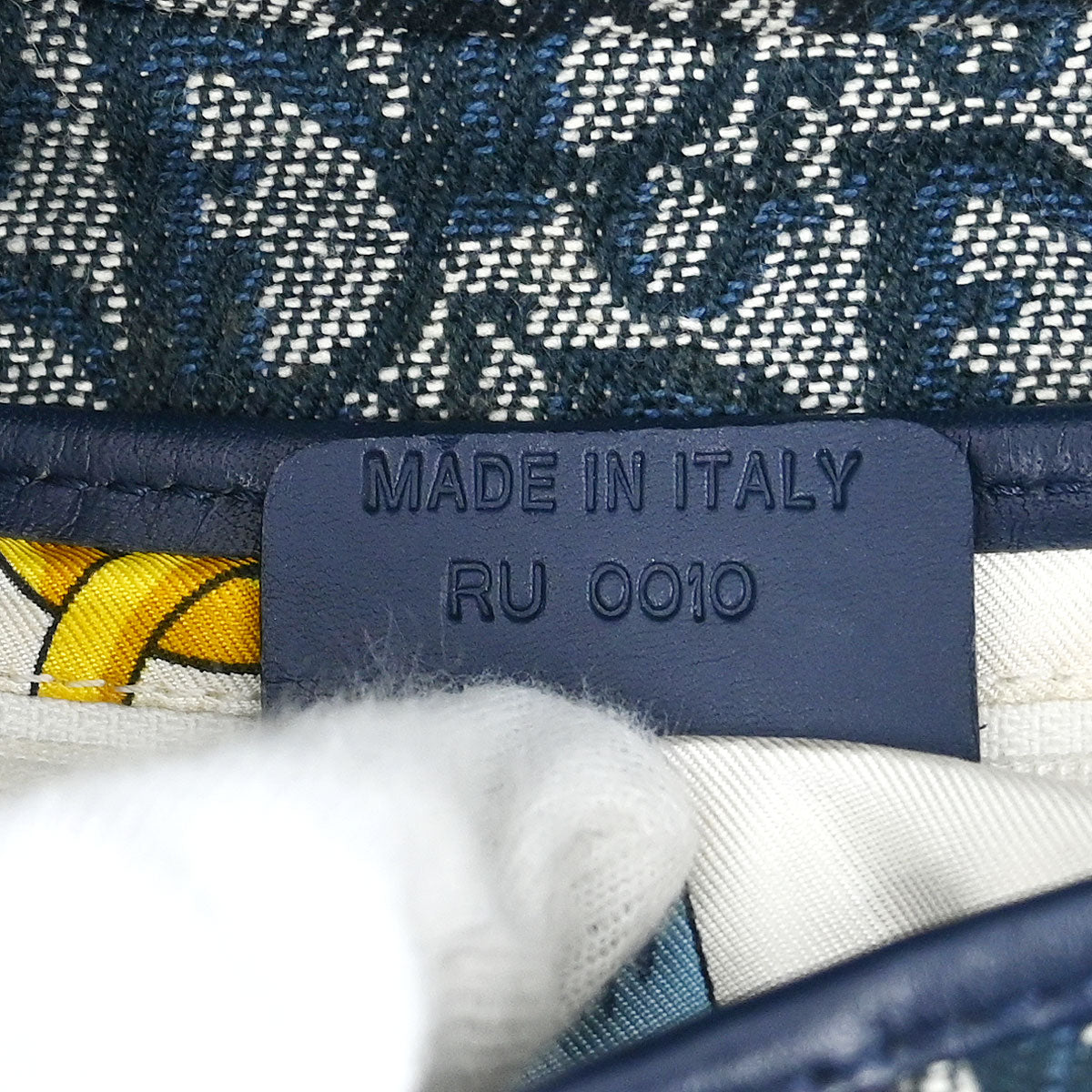 Christian Dior Navy Trotter Saddle Handbag