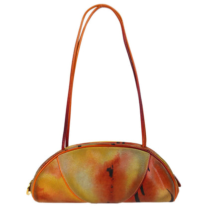 Christian Dior Yellow Suede Handbag