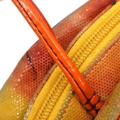 Christian Dior Yellow Suede Handbag