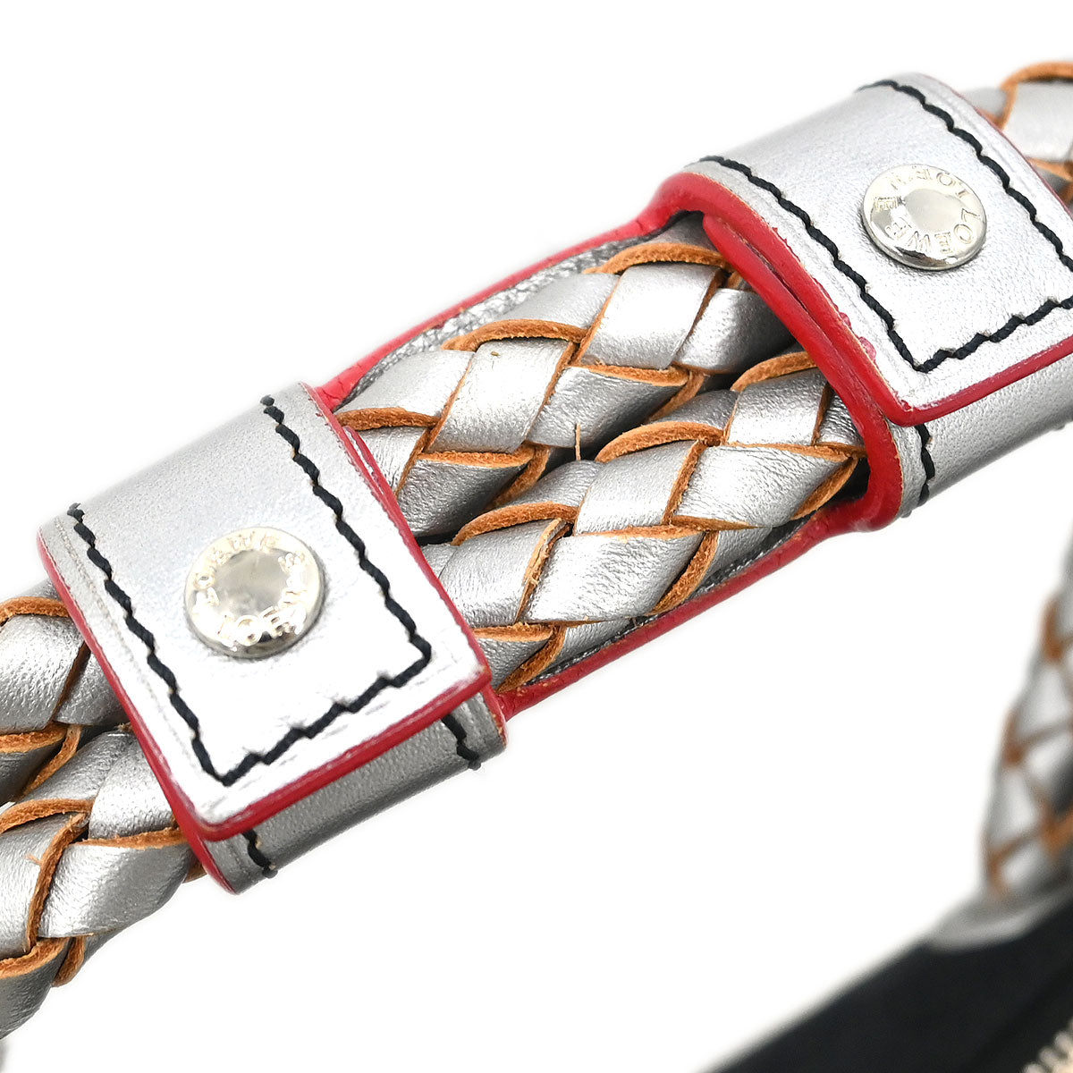 Loewe 2005 Black Canvas Handbag