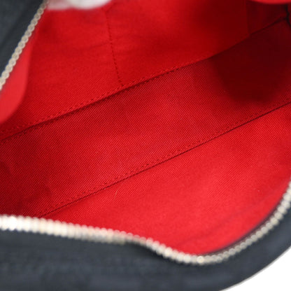 Loewe 2005 Black Canvas Handbag