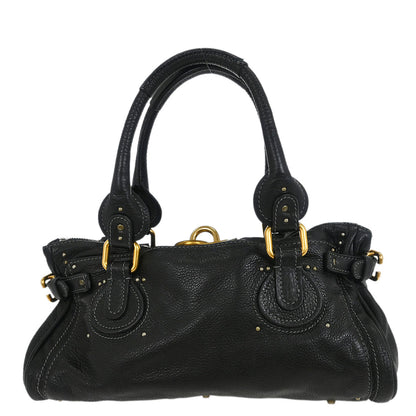 Chloe Black Paddington Medium Handbag