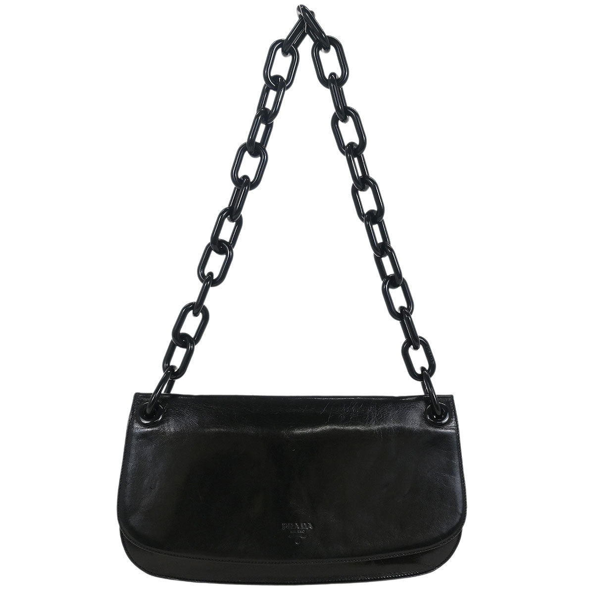 Prada Black Leather Handbag