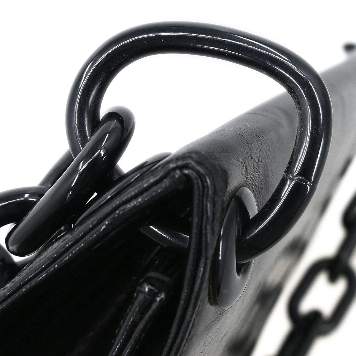 Prada Black Leather Handbag