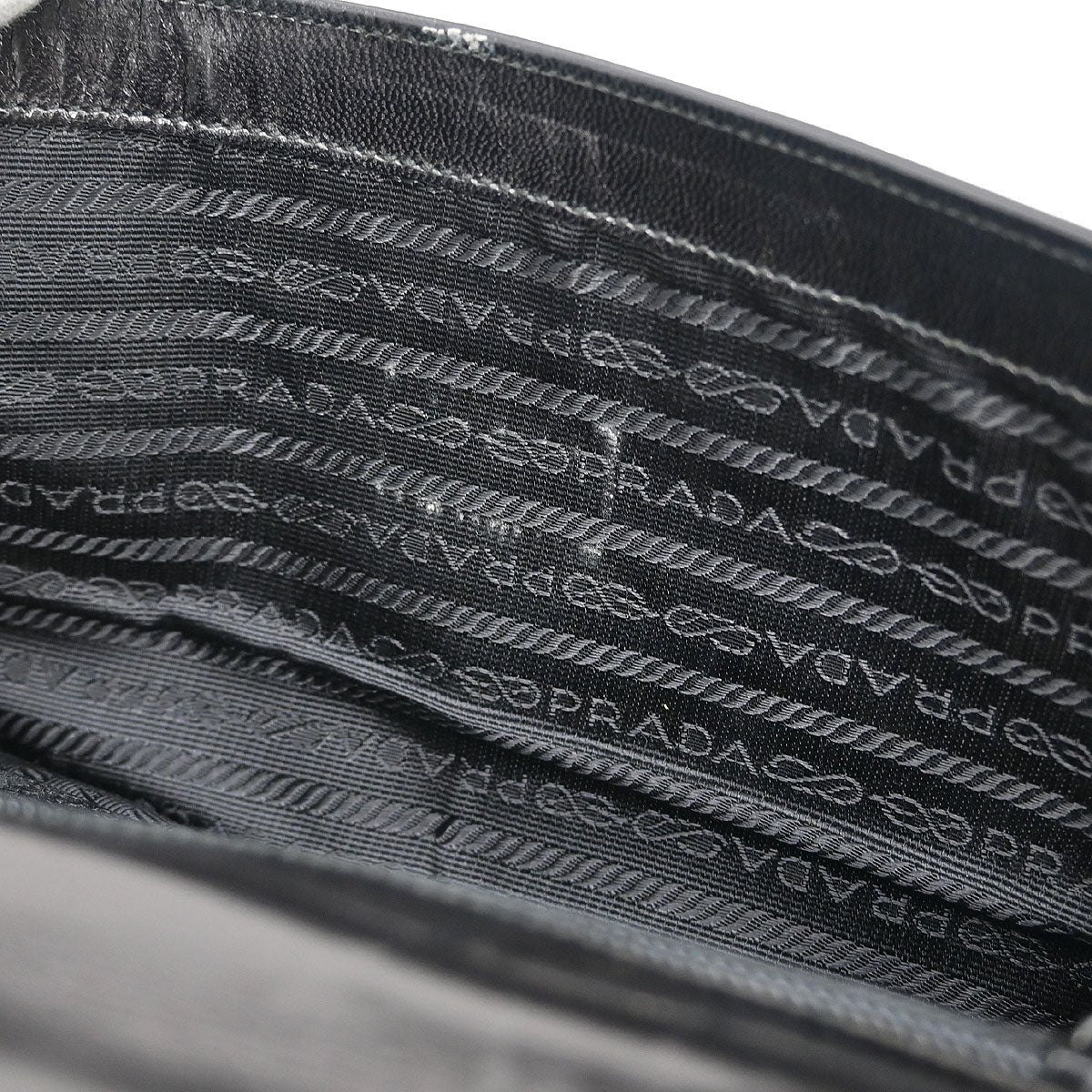 Prada Black Leather Handbag