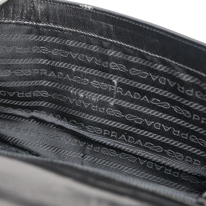 Prada Black Leather Handbag
