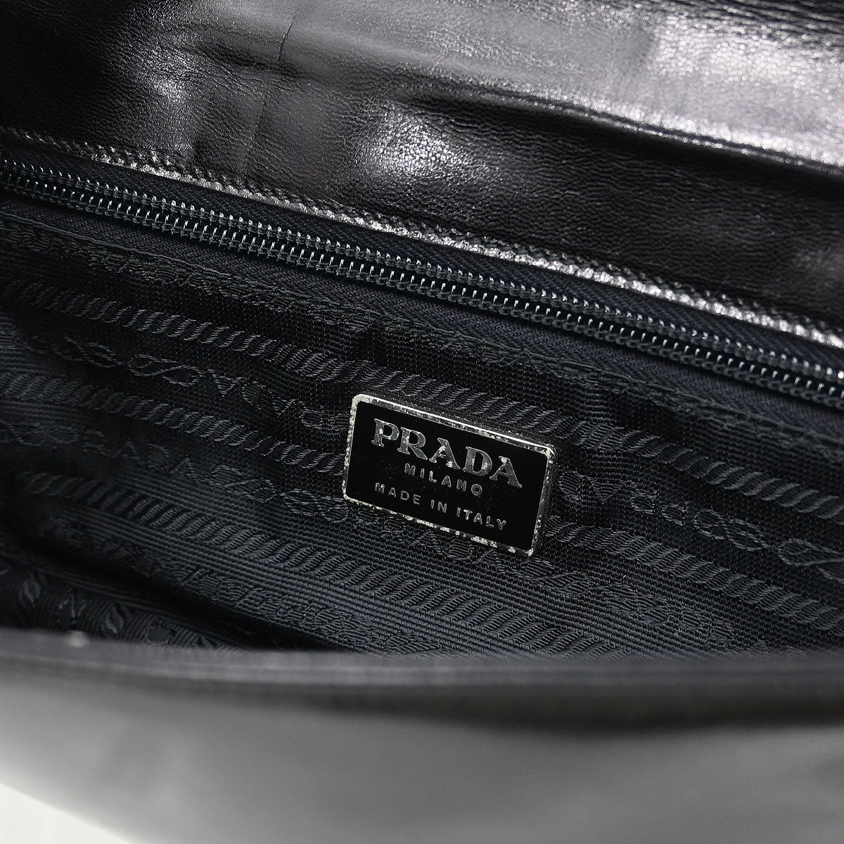 Prada Black Leather Handbag