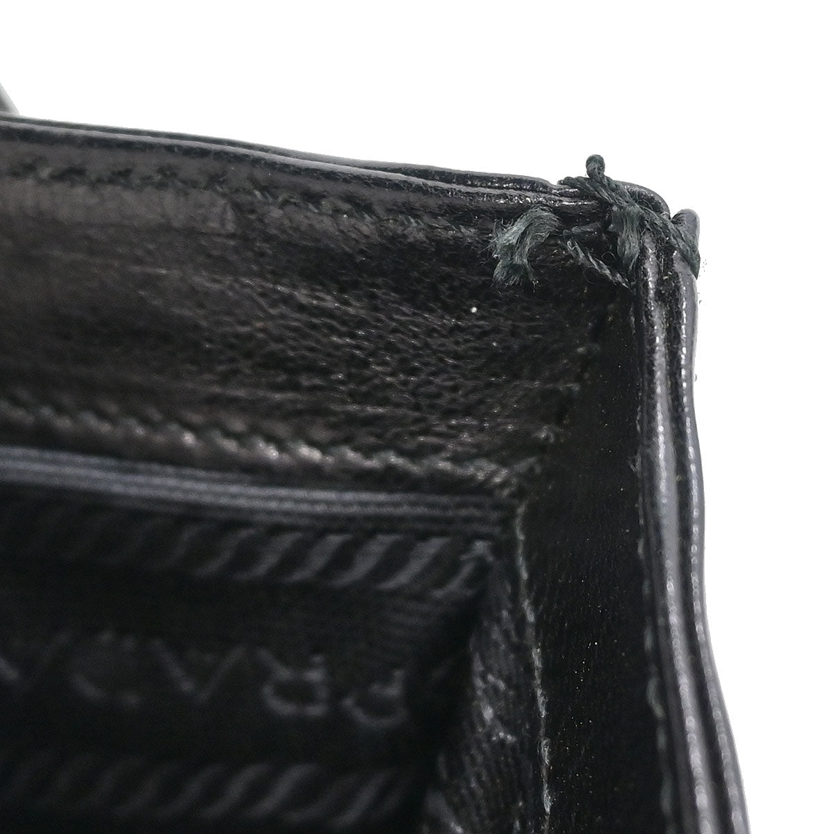 Prada Black Leather Handbag